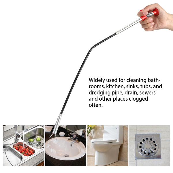 Metal Wire Brush Sink Cleaning Hook Sewer Dredging Device Metal Wire Brush Sink Cleaning Hook Sewer Dredging Device
